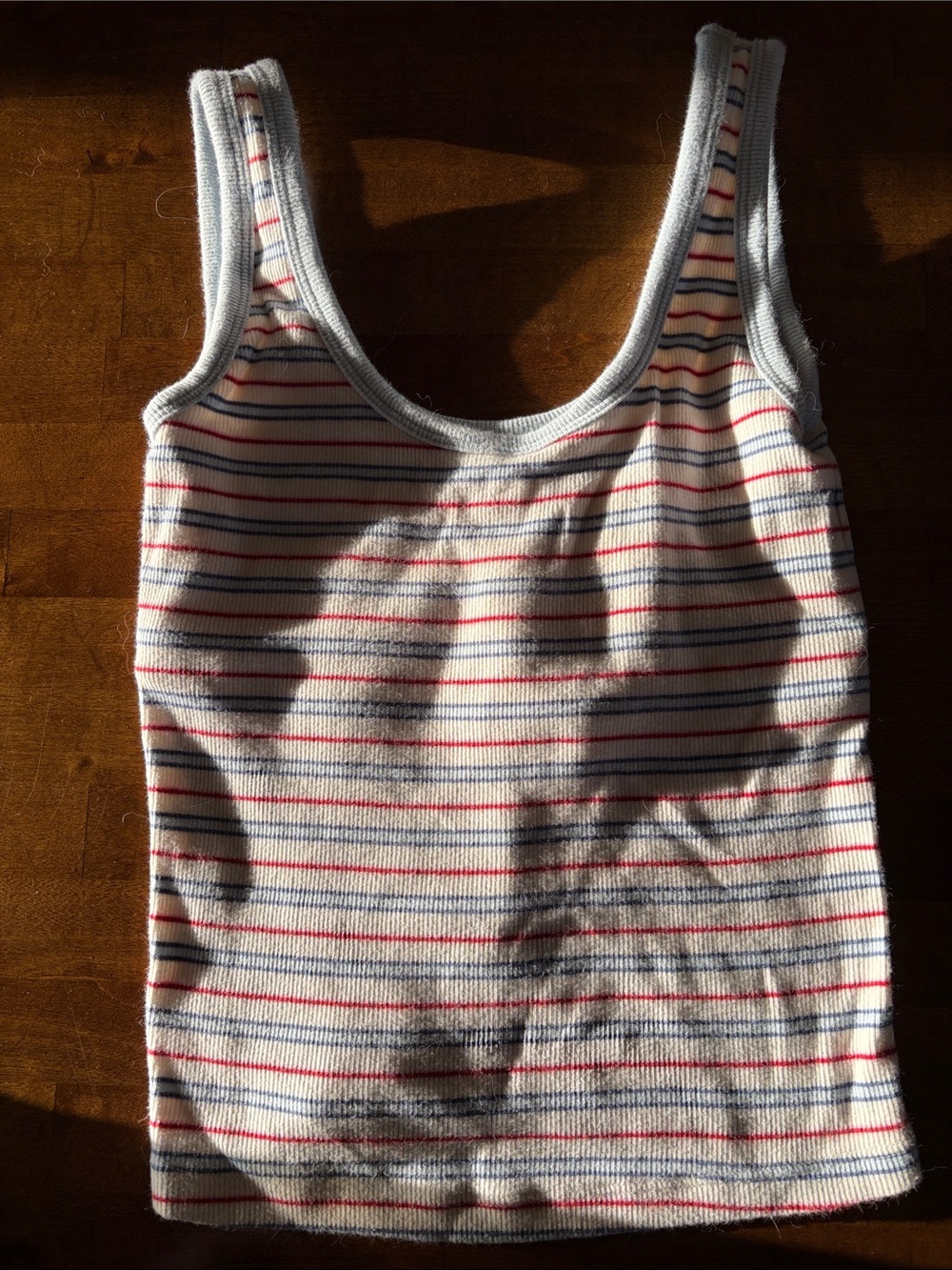 Abercrombie Bra Free Striped Tank Top